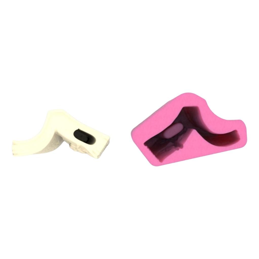 Silicone Flower Vase Molds Face Book Shape Flowerpot Moulds Planter Molds Silicone Texture for Hand-Making Planter