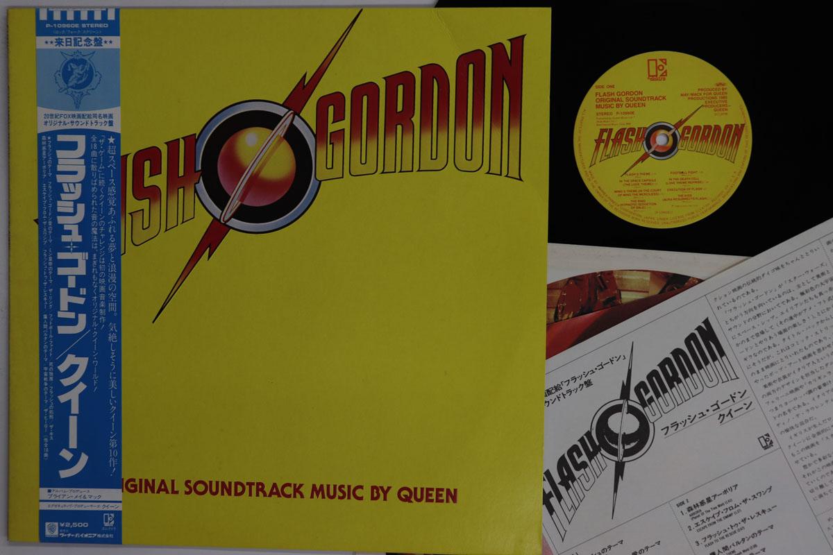

LP Пластинка QUEEN Flash Gordon P10960E ELEKTRA 1980 Япония Оби Рок Б/У