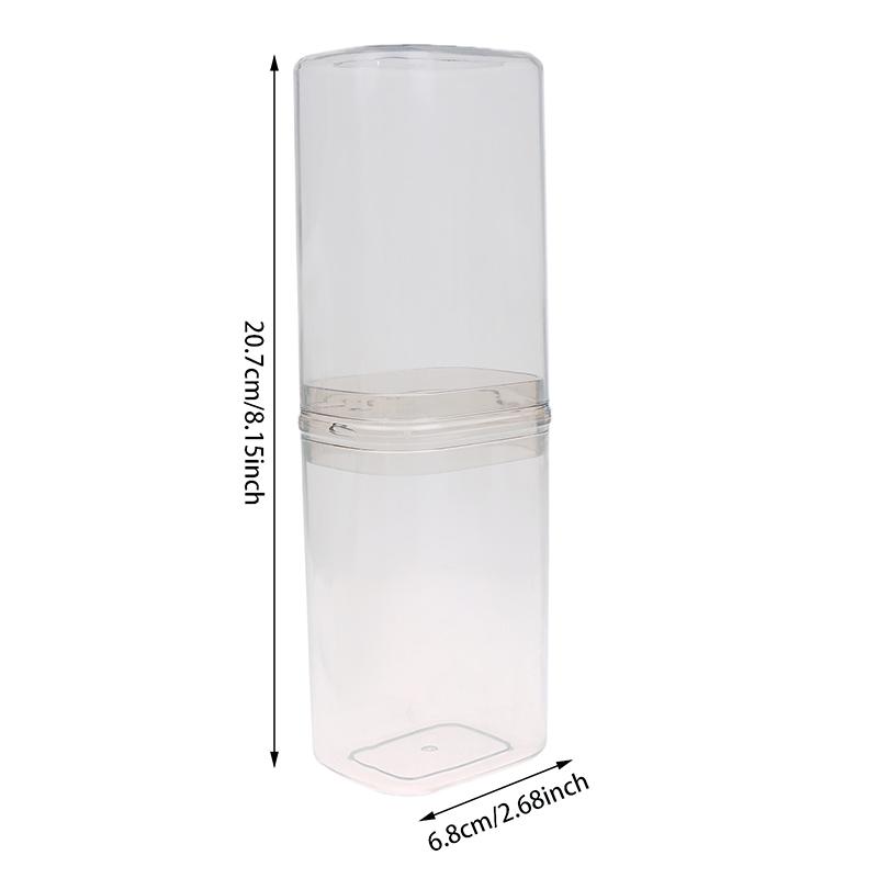 Toothbrush Storage Box Portable Mouthwash Cup Toothpaste Storage Box Toiletry Set Travel Supplies Portable Toothbrush Cup
