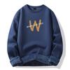 Men's hoodie autumn and winter new sweater cotton thickened loose men's jacket
