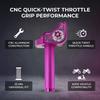 Motorcycle Accelerator Handlebar 22mm Universal For Pit Dirt Bike Motocross ATV Off Road Vehicle CNC Aluminum Alloy Purple