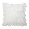 NITORI Deco Home Cushion Cover Tulle SC022 4545cm White NITORI 5785115