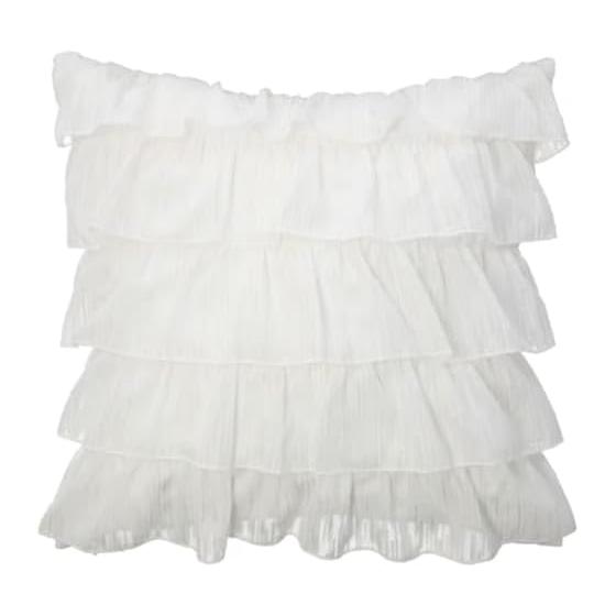 NITORI Deco Home Наволочка Тюль SC022 45x45см Белый NITORI 5785115
