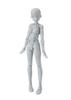 TAMASHII NATIONS Edition DX SET Color Approximately 130mm PVC ABS Movable Figure S.H.Figuarts Body-chan -School Life- (Gray Ver.) &