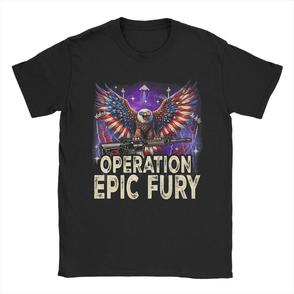 Unisex Women Fashion Operation Epic Fury The FAFO Tour Tee T Shirt Cotton Tshirts Clothing