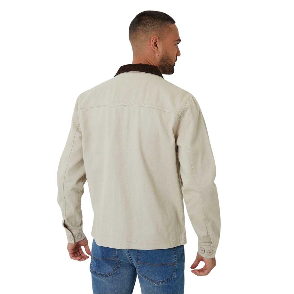 Threadbare Mens Corduroy Utility Jacket