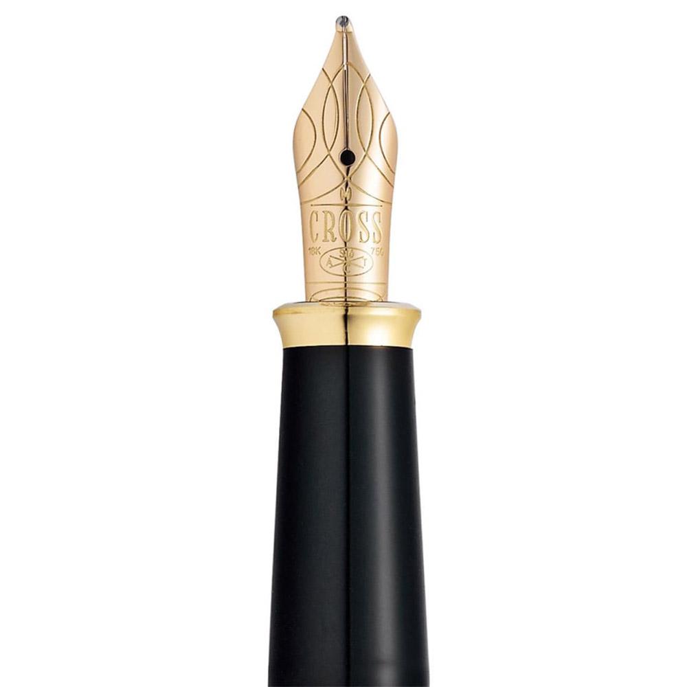 Plume en or massif 18 carats Cross Townsend (Extra fine)