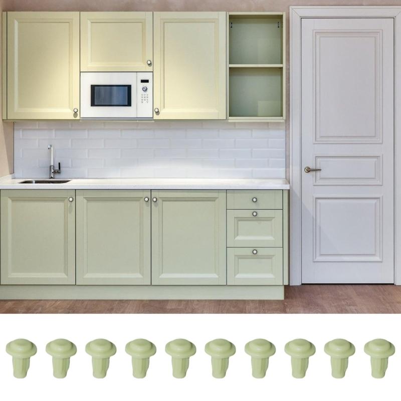 100Pcs Silicone Cabinet Door Bumper Cushion Silicone Hole Plugs NonSlip Bumper Feet Pads Cabinet Door Grippers