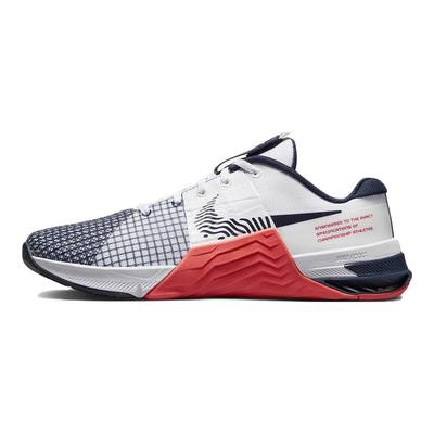 Metcon 8 Beyaz Kırmızı Obsidyen Erkek Spor Ayakkabıları Parlak-Kırmızı DO9328-101