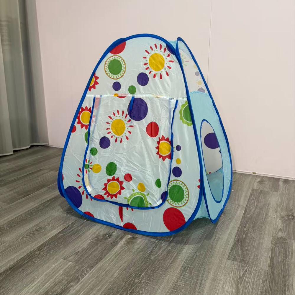 Children's Foldable Play Tunnel Set: Indoor Yurt Tent, Ball Pit & Crawling Barrel