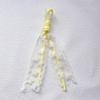 Lace Keychain Braided Rope Charm Pendant Keyring  Simple All-Matching Bag Decoration Jewelry Accessories