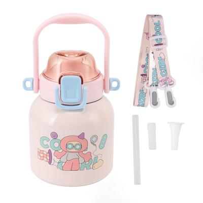 Isolierte Wasserflasche 680 ml Fassungsvermögen Edelstahl Teeflasche für Kinder Outdoor