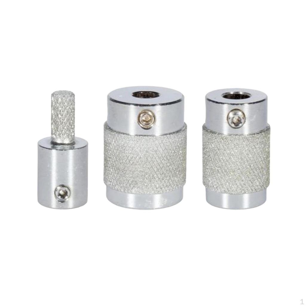 Diamond Bits for Glass Grinding Tool Set with 3 Size Variations