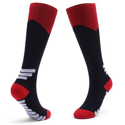 Calzini Lunghi da Uomo Spessi per Primavera e Autunno, Ciclismo Outdoor, Corsa, Maratona, Alta Elasticità, Pressione sulle Gambe Magre