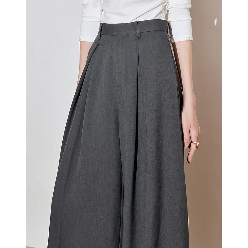 Chuyu Women's Designed Slimming Wide-Leg Casual Pants