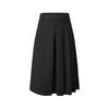 Giovanni Valentino Pleated A-Line Midi Skirt