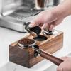 51/53/58mm Holz Kaffee-Tamper Station Halter Rutschfester Kaffee-Griffhalter Holzbasis Kaffee-Werkzeug Aufbewahrung Barista Zubehör