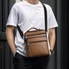 Joyir Men's Genuine Leather Crossbody Bag – Large Capacity, Minimalist Business Style Shoulder Bag