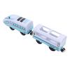 Electric Train Toy Toddlers Battery Operated Motorized Set Compatible with for Thomas Blue White