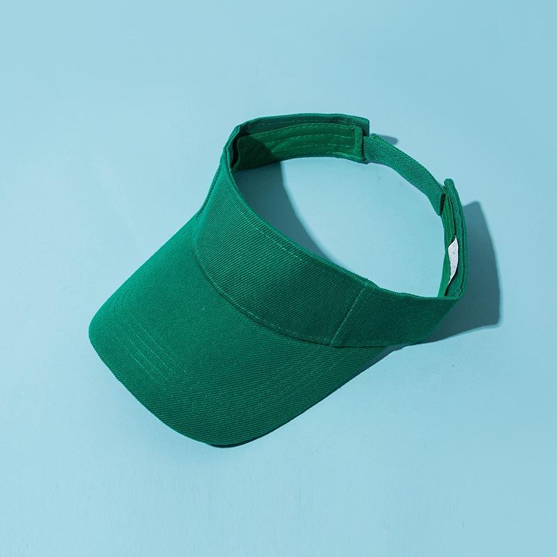 Hat Female Tide Summer Sun Protection Sun Shade Duck Tongue Baseball Cap Men's Solid Color Empty Top Hat