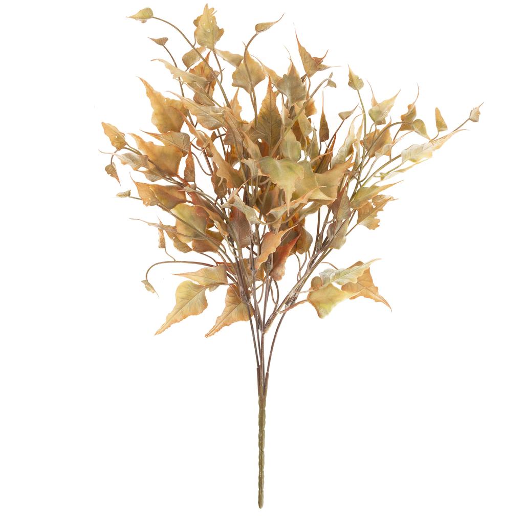 CV22198-4 Thistle Artificial Flowers Branch Complementary Bouquet Thistle Leaves Cemetery Decoration