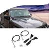 Support de Branches de sous-ligne de protection à travers la Jungle, protection contre les obstacles, corde d'élimination pour Jeep Wrangler JLJT gladiator 2018 – 2023, accessoires