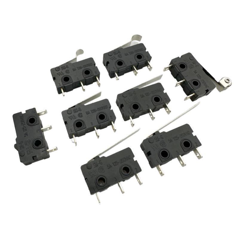 Medium-Sized 3-Pin Tactile Button Micro Switch (SM-G) - Detection & Reset Limit Switch