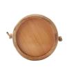 4L Large Capacity Wooden Sauna Bucket Ladle Kits Steaming Bathroom Tool Tub Barrels Portable Wood SPA Bucket Enduring