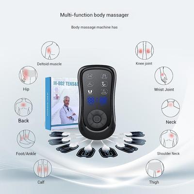 6 Modes Physiotherapy Massage Equipment Electronic TENS & EMS Muscle Stimulator Portable Massager for Myostimulator for Muscle