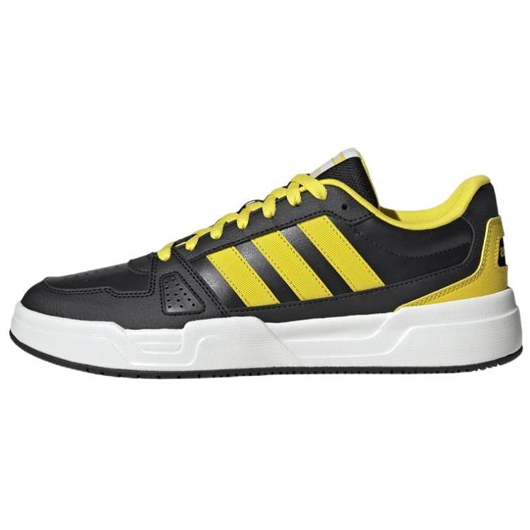 Adidas Lite Baller Versatile Comfortable Thin Sole Non-Slip Durable Low-Top Skate Shoes Unisex Sneakers Black JR5234