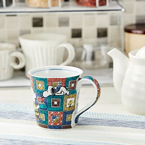 Yamakasyoten Peanuts Snoopy Kutani Ware Keramik Mu