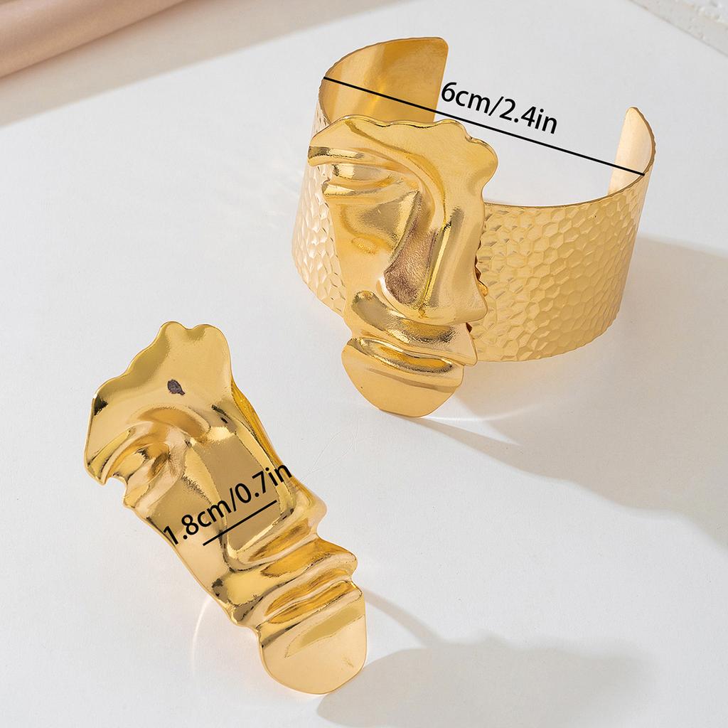 Fashion  Jewelry Set Bracelet Ring  For Women Ladies