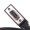 Db9 Rs232 Serial Cable Up Down Angle D-Sub 9 Pin Rs232 Serial Port Cable Com Port Extension Cord For Plc Modem Pos