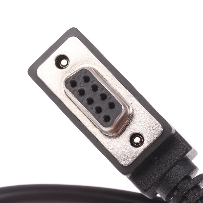 Db9 Rs232 Serial Cable Up Down Angle D-Sub 9 Pin Rs232 Serial Port Cable Com Port Extension Cord For Plc Modem Pos