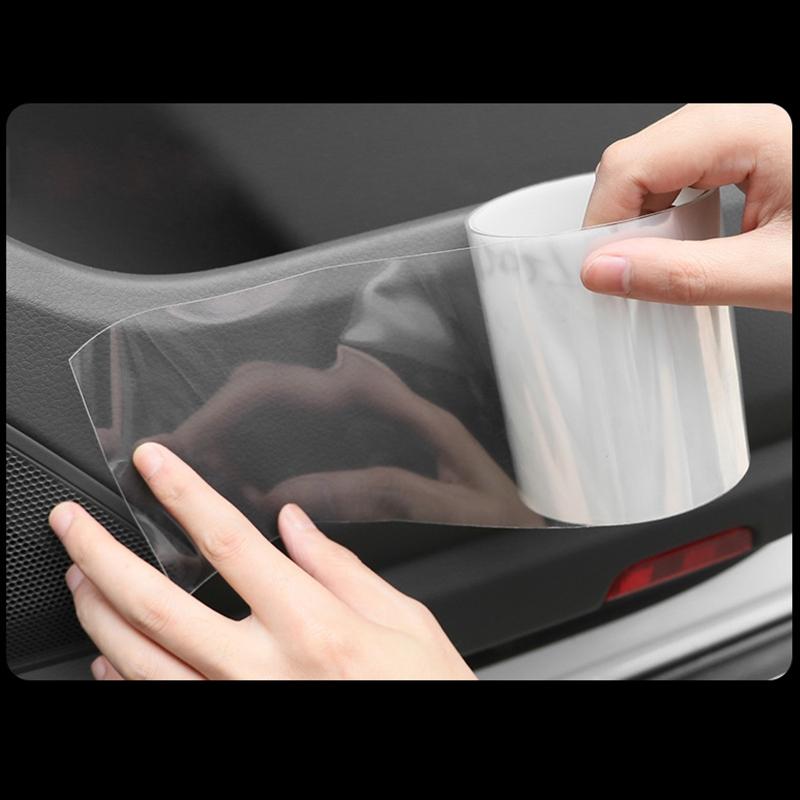 Transparenter Auto Tür Einstiegskantenschutz Türschweller Kratzschutz für Schutz Wasserdichtes Klebeband für Autos Antikollisionsstreifen