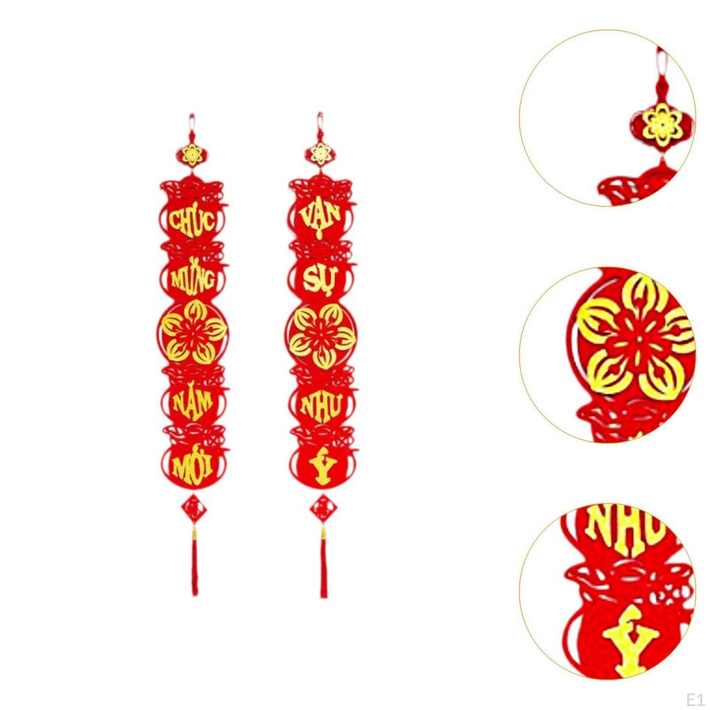 Vietnamese Year Couplets Spring Festival Creative Home Decoration for