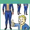 Authentic Fallout 4 Survivor Cosplay Fo Nate Vault 111 Jumpsuit Bodysuit For Halloween