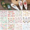 New nail art stickers ins Halloween series funny skull watermark nail stickers nail