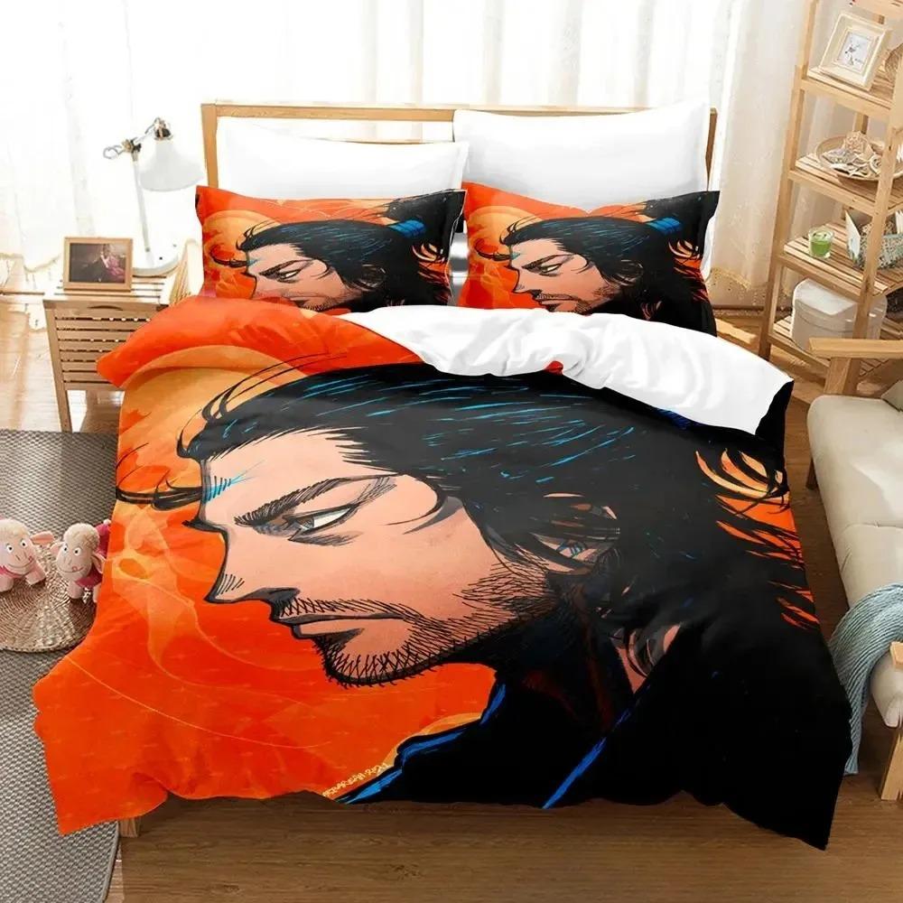 Comforter 3D Print Vagabond Bedding Set Bed Set Comforter King Queen Size Boys Adult Bedding Set