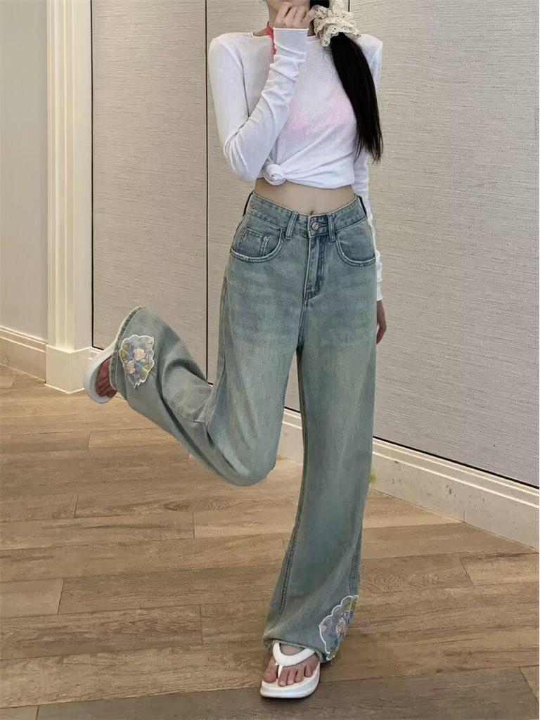 National Style Embroidered Women's Jeans - Guangzhou Xintang Source