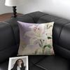 Lily Luxury Cushion Cover Natural Linen Organic Fabric Double-Sided Printing Sofa Home Decor Gift Pillow Case