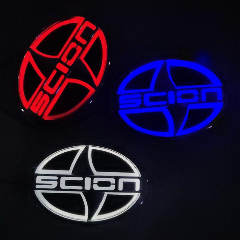

5DNorth Американская Toyota для логотипа автомобиля LightledCold Light Декоративная лампа Водонепроницаемый знак Светящиеся модернизированные огни Передний и задний задний
