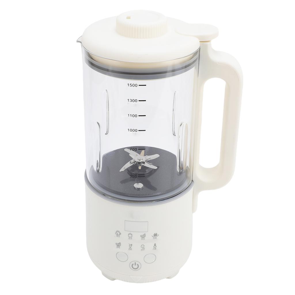 120W 1500ml Soy Milk Maker Multifunctional Small Miniature Automatic Nut Milk Maker Blender for Home EU Plug 220V