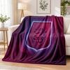 Aston Villa Voetbal Bedrukte Flanellen Deken Warm Comfort Bedkleed Voor Binnen Huisdecoratie