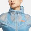 Nike Woven Sports Running Training Hooded Jacket Women jackets Old-Blue DM7756-494