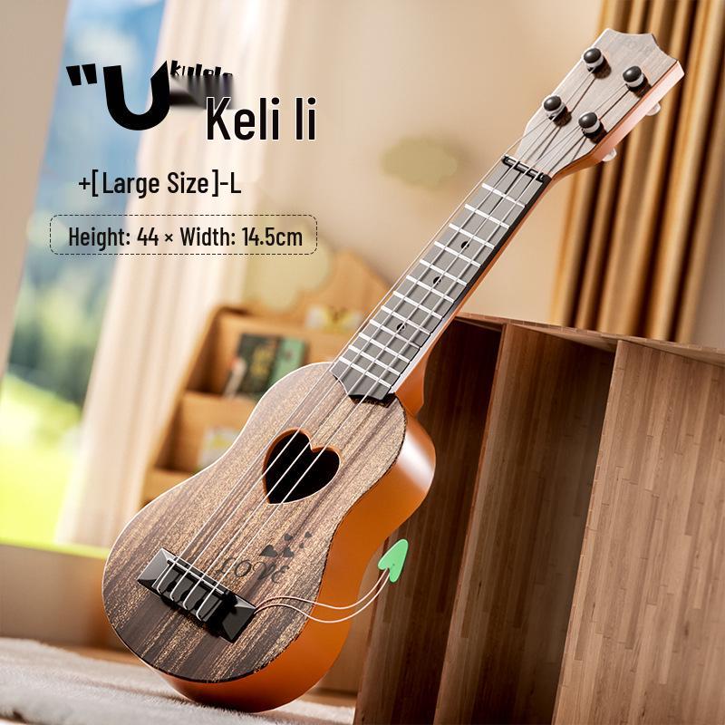 Realistic Guitar Playable Ukulele Toy for Children's Musical Education