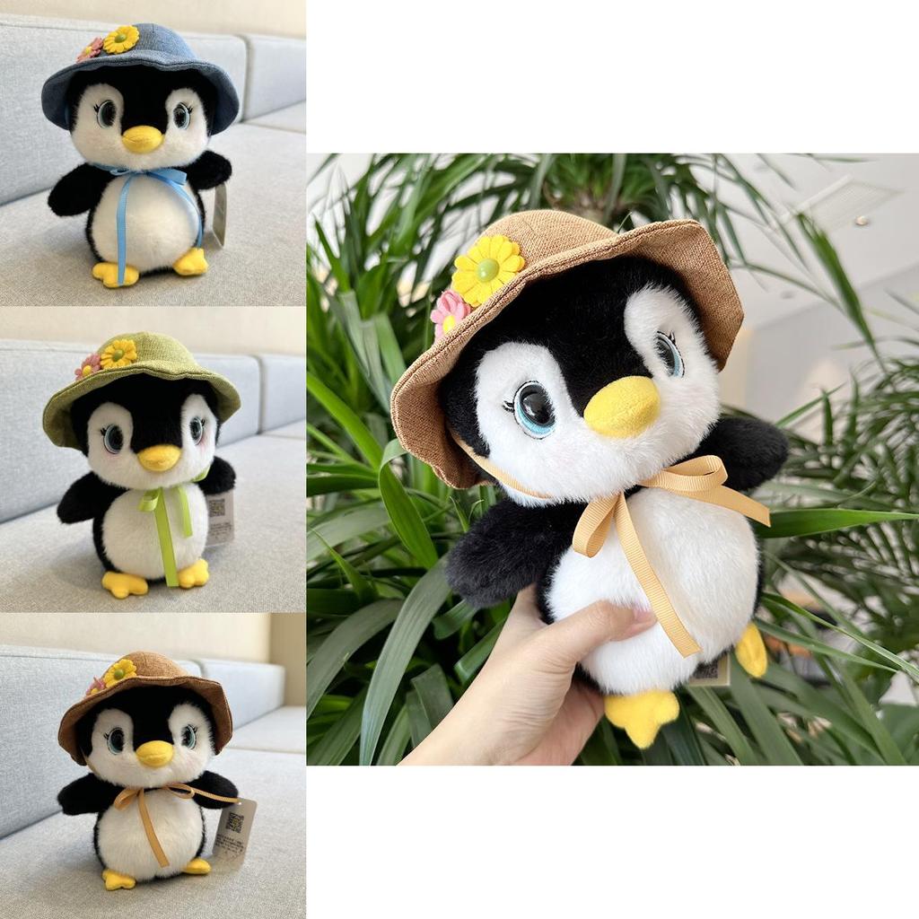 Cute Penguin Plush Toy Stuffed Animal Doll Soft Short Plush Kids Birthday Gift