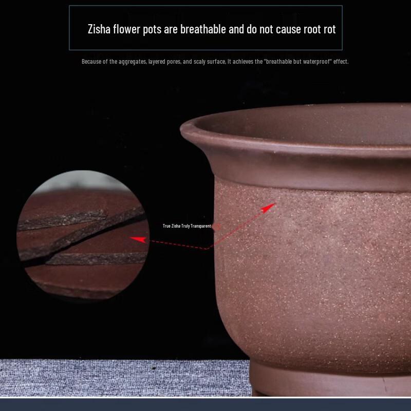 Maididuo Extra Large Round Ceramic Planter