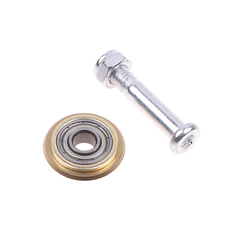 1Pc 22Mm Glass Ceramic Tile Rotary Bearing Wheel Replacement Alloy Ceramic Tile Cutter Tungsten Carbide Ceramic Titanium Coating