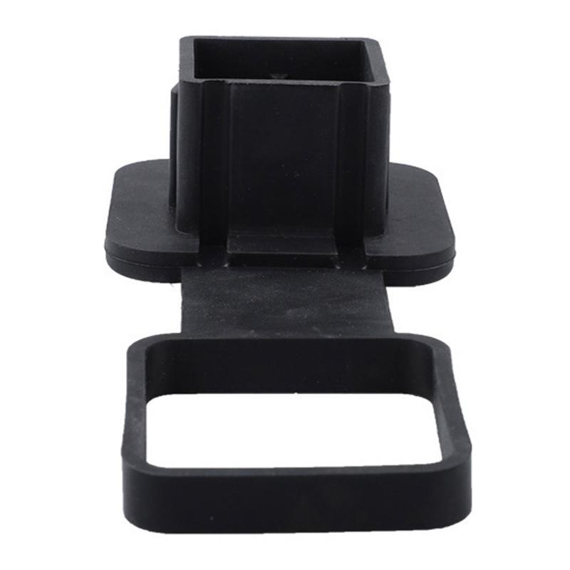 Trailer Hitch Receiver Cover Plug Waterproof Tube Cap Protector Tow Plug Tube Cap Protector 2 Inch Receiver Auto Square Plug